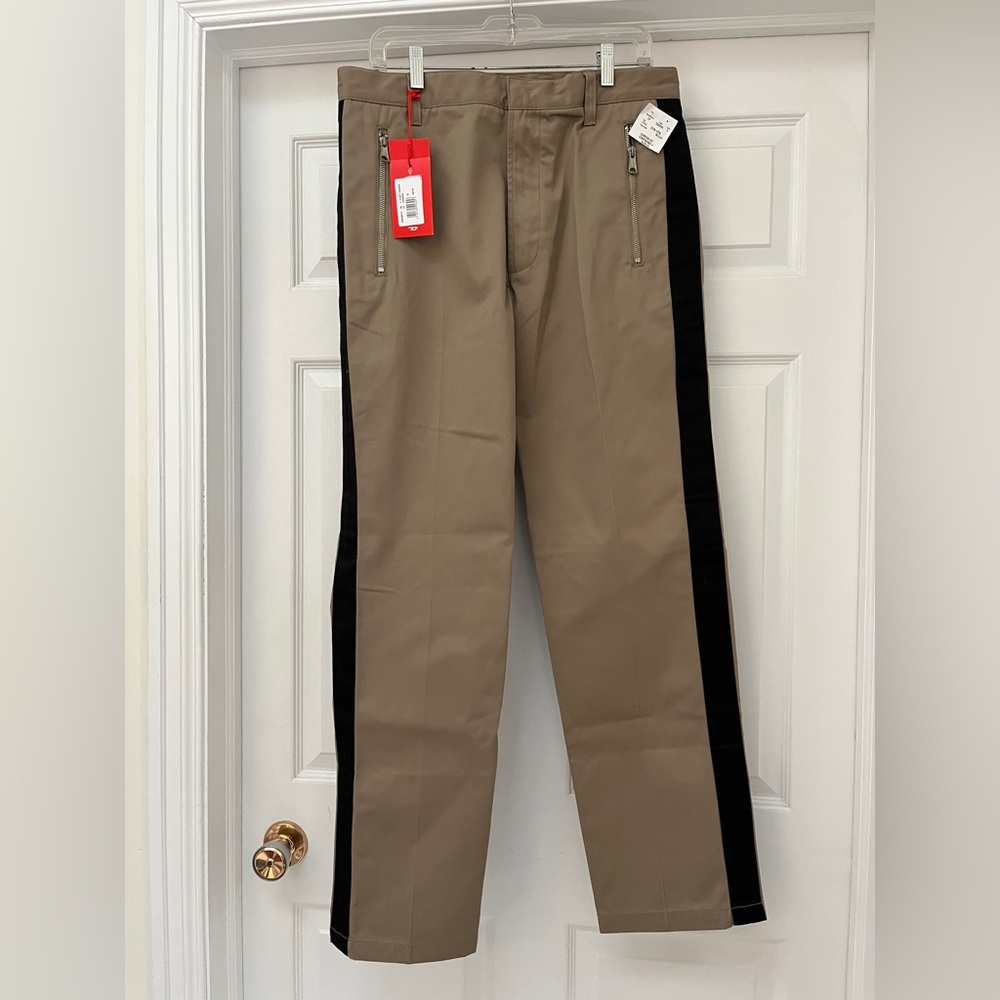 Diesel Tan and Black Men's Pants